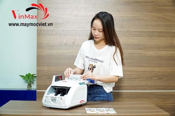 Máy Đếm Tiền Thông Minh Phát Hiện Tiền Siêu Giả Silicon MC-8600