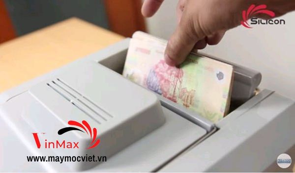 Máy Đếm Tiền Thông Minh Phát Hiện Tiền Siêu Giả Silicon MC-8800