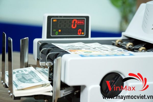 Máy Đếm Tiền Thông Minh Phát Hiện Tiền Siêu Giả Silicon MC-8800
