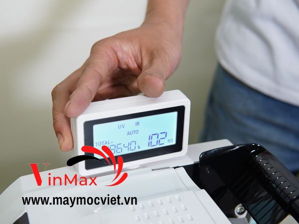 Máy Đếm Tiền Thông Minh Phát Hiện Tiền Siêu Giả Silicon MC-8900