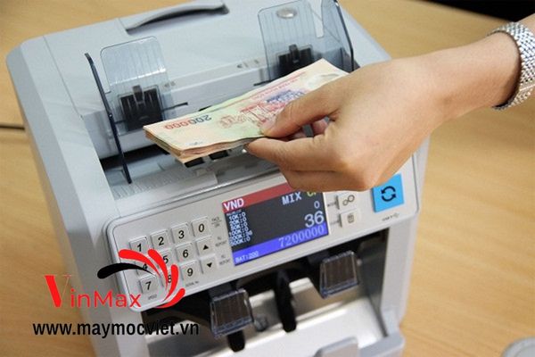 Máy Đếm Tiền Thông Minh Thế Hệ Mới Silicon MC-8PLUS (COMBO)
