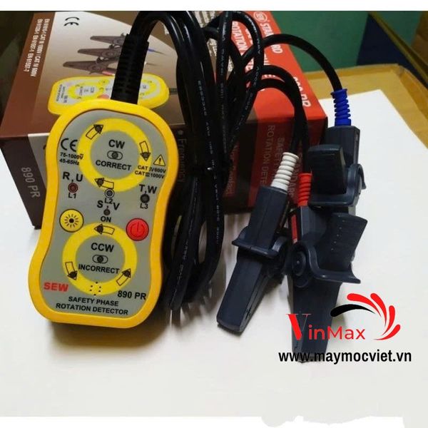 Thiết bị kiểm tra thứ tự pha không tiếp xúc SEW 890 PR