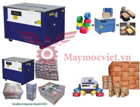 Máy đóng đai thùng bán tự động VM KZB1