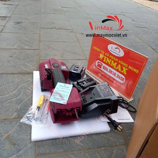 Máy Đóng Đai Nhựa Dùng Pin V2 New