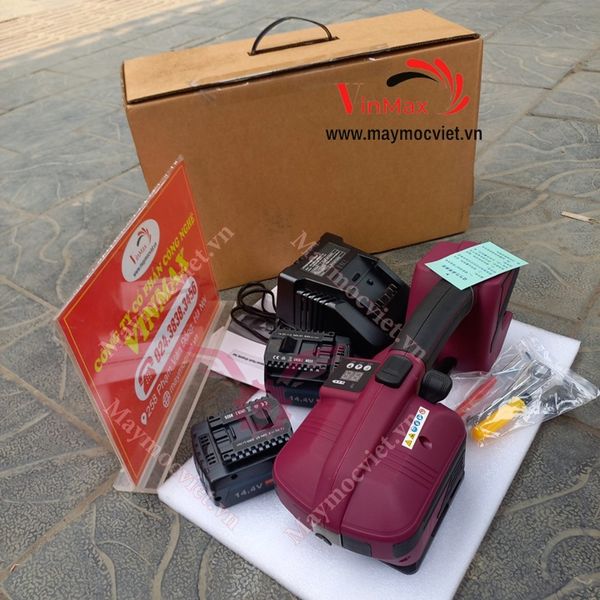 Máy Đóng Đai Nhựa Dùng Pin V2 New