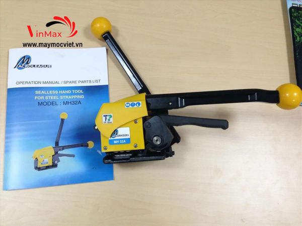 Máy đóng dây đai thép 3 trong 1 Macroleague MH32A