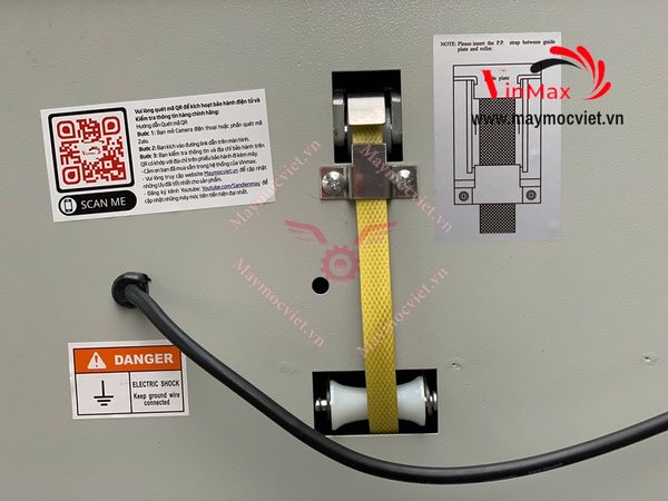 Máy đóng đai thùng bán tự động DBJ1