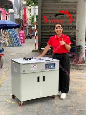 Máy đóng đai thùng bán tự động DBJ1