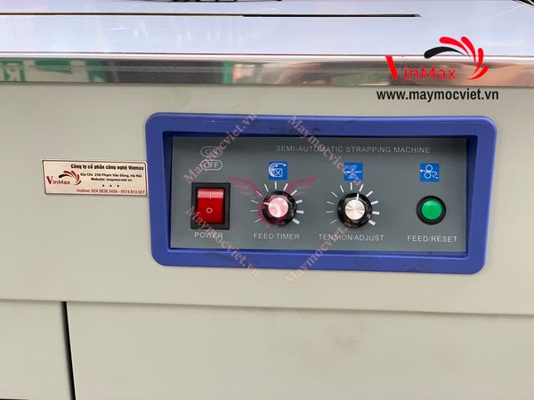 Máy đóng đai thùng bán tự động DBJ1