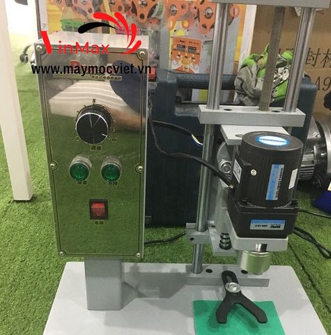 Máy đóng nắp chai, máy siết nắp chai bán tự động Vinmax VMX450