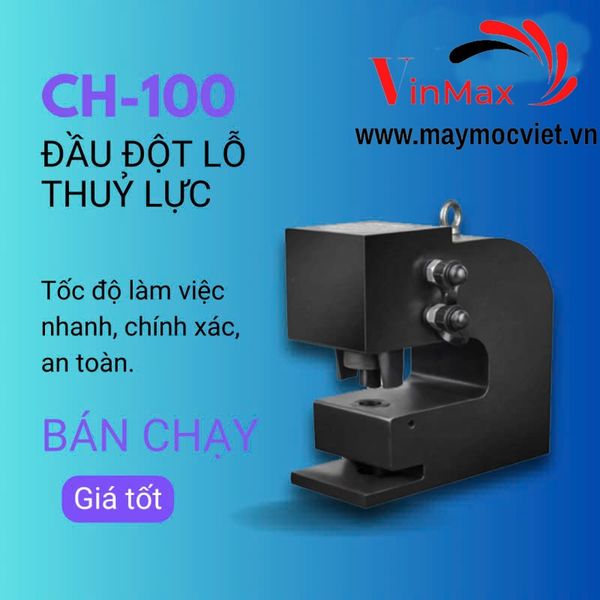 Máy đột lỗ thủy lực CH100