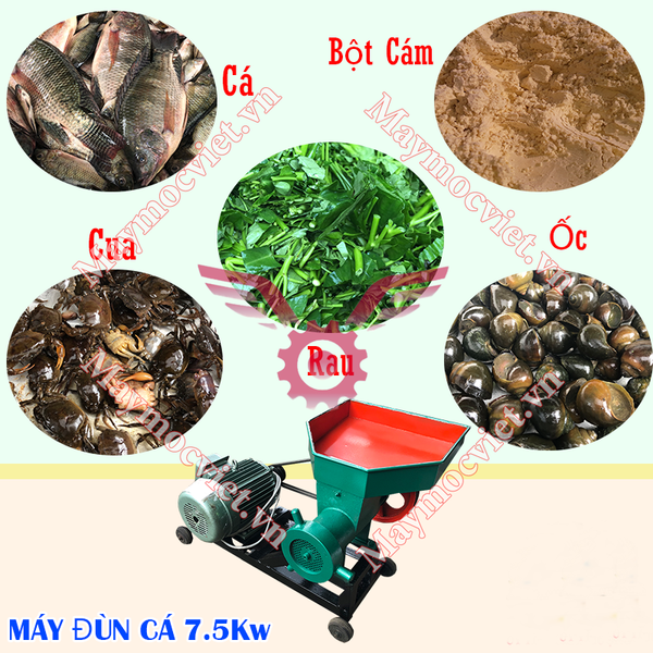 Máy đùn xương, cá công nghiệp VinMax DVM11