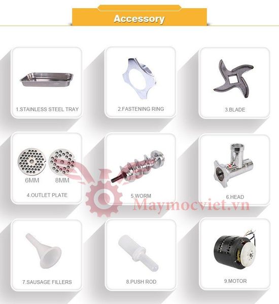 Máy Xay Thịt Công Nghiệp MK12