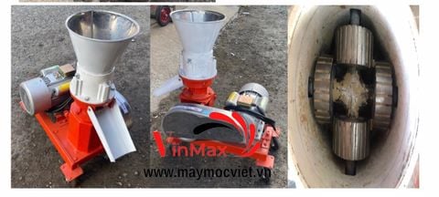 Máy ép cám viên cải tiến 4 lô Vinmax VMS04