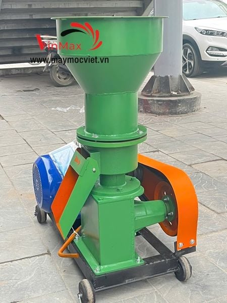 Máy ép cám viên Vinmax S200 3 quả lô motor 5.5kw 3 pha