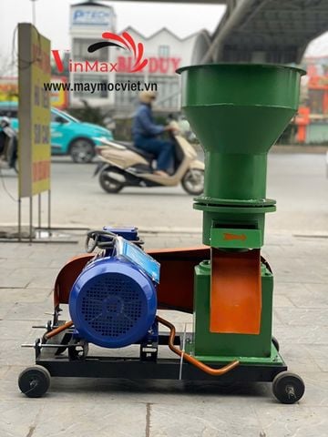 Máy ép cám viên Vinmax S200 3 quả lô motor 5.5kw 3 pha