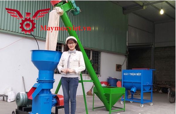 Máy Ép Cám Viên 3 Pha VM300