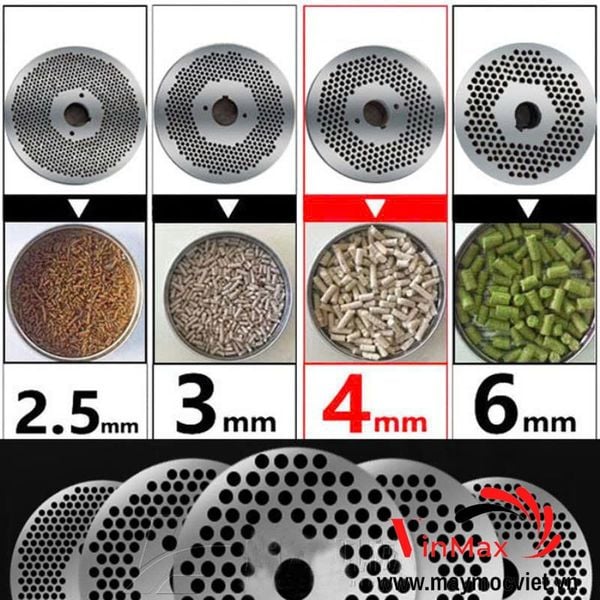 Máy ép cám viên công nghiệp Turbo TBE500 năng suất 2.200kg/ giờ