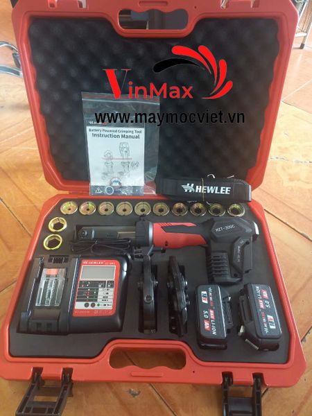 Máy ép cos thủy lực dùng pin HEWLEE HL-400B