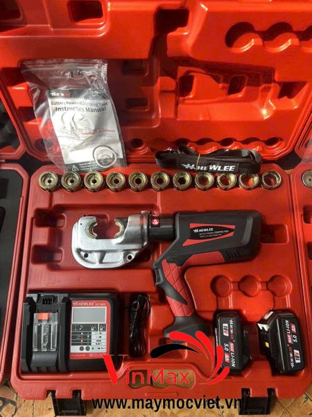 Máy ép cos thủy lực dùng pin HEWLEE HL-400B