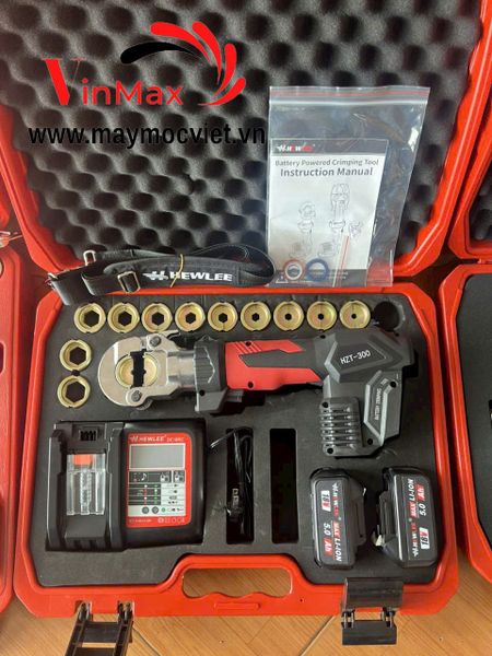 Máy ép cos thủy lực dùng pin HEWLEE HL-400B