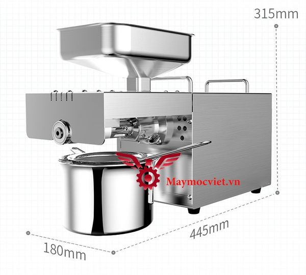 Máy ép dầu thực vật J508 ép đậu phộng, mè, óc chó