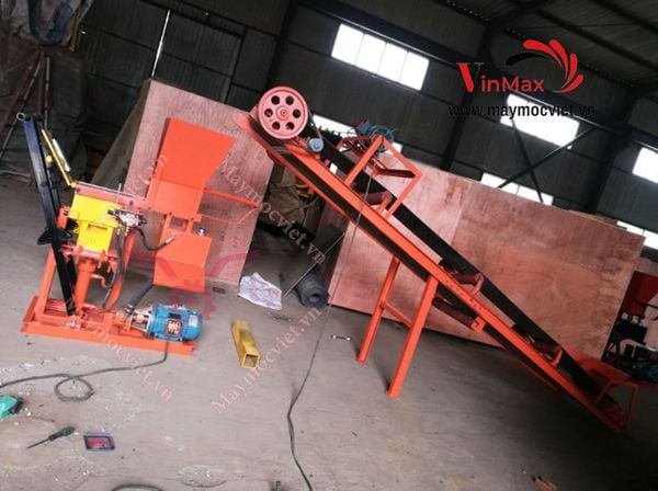 Máy ép gạch Lego Vinmax VMLG380