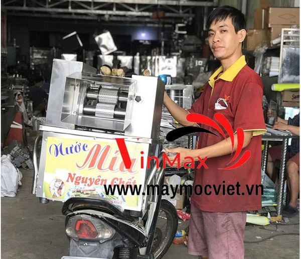 Máy ép mía mini chạy acquy Vinmax FA3