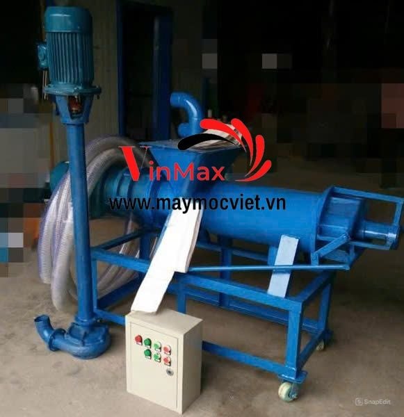 Máy ép tách phân tách nước trục vít Turbo TBE55