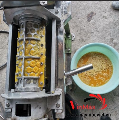 Máy ép hoa quả công nghiệp chất liệu inox VME2500