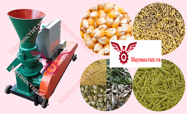 Máy ép cám viên tủ điện năng suất 150kg/ giờ S150-TĐ