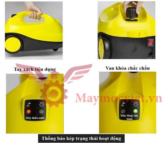 Máy giặt thảm, nệm bằng hơi nước nóng Kumisai KMS02