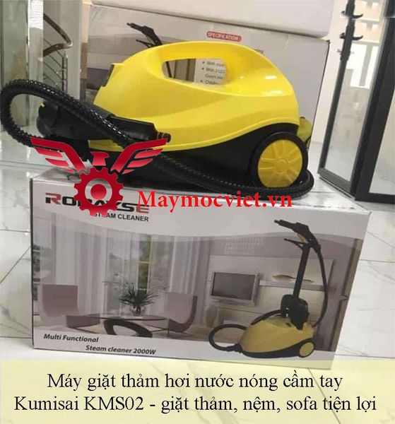 Máy giặt thảm, nệm bằng hơi nước nóng Kumisai KMS02