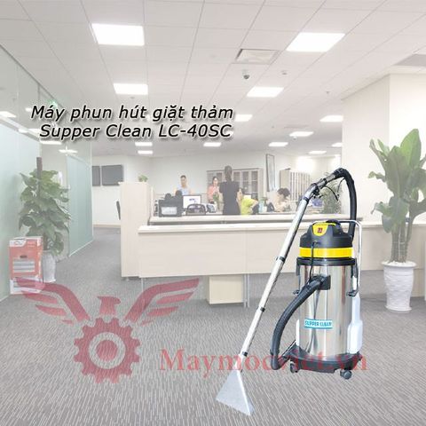 Máy giặt thảm Supper Clean LC40SC dung tích 40L giặt thảm, giặt ghế sofa chất lượng cao
