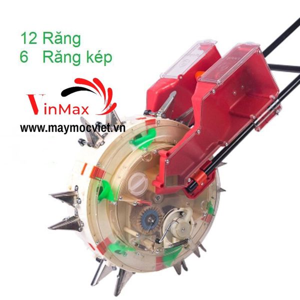 Máy gieo hạt kết hợp bón phân 6 mỏ kép VMGH06