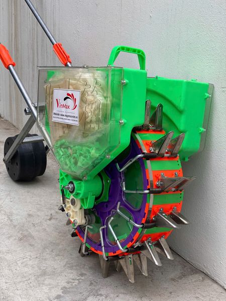 Máy gieo hạt kết hợp bón phân 14 mỏ kép VMGH14