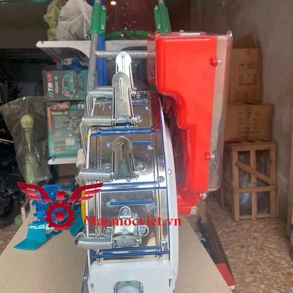 Máy gieo hạt 16 răng mỏ inox VMGH16  - chân thép – đế thép  khoảng cách 10 cm