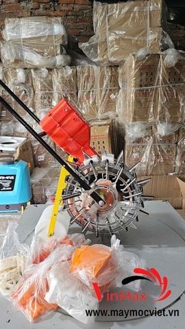 Máy gieo hạt 16 mỏ khung inox Turbo TBG16