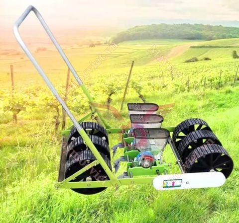 Máy gieo hạt giống rau, cà chua 3 hàng VMGH3H