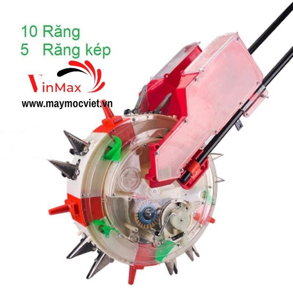 Máy gieo hạt kết hợp bón phân 5 mỏ kép VMGH05
