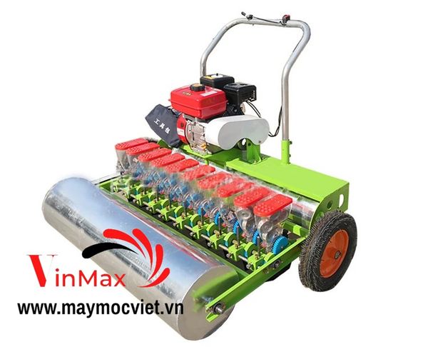 Máy gieo hạt Cà chua, Rau cải, Cà rốt, Hạt hoa chạy xăng Vinmax VMGH75