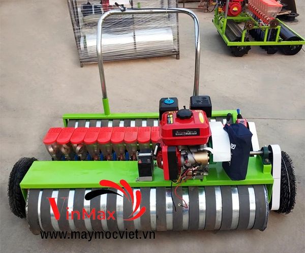 Máy gieo hạt Cà chua, Rau cải, Cà rốt, Hạt hoa chạy xăng Vinmax VMGH75