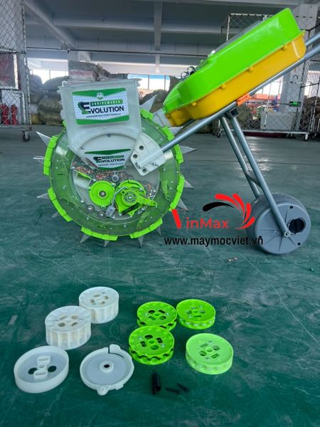 Máy gieo hạt, bón phân 14 mỏ Vinmax VMGH666