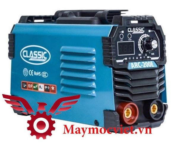 MÁY HÀN QUE ĐIỆN TỬ CLASSIC ARC-200E (CÓ MÀN HÌNH HIỂN THỊ, CHUYÊN KÉO QUE 2.5)