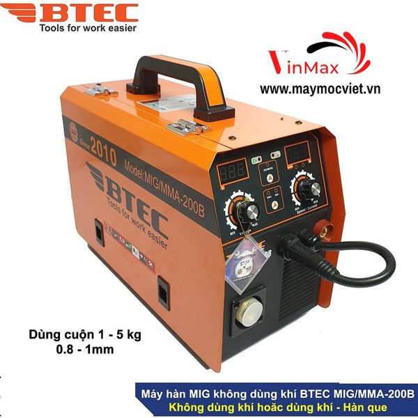 Máy Hàn BTEC MIG/MMA200B Không Dùng Khí