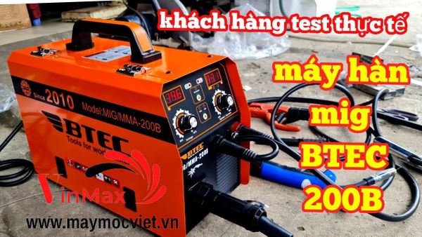 Máy Hàn BTEC MIG/MMA200B Không Dùng Khí