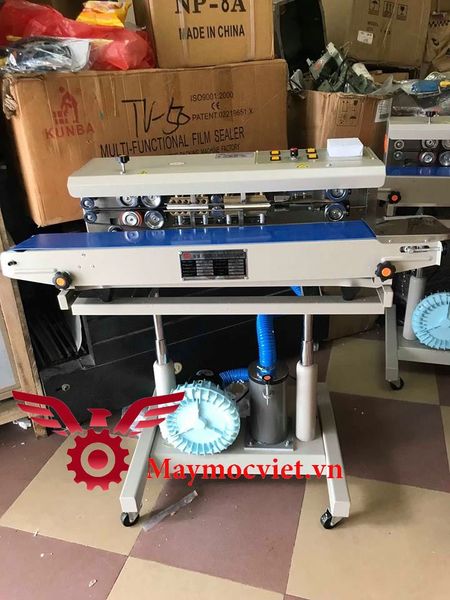 Máy hàn miệng túi thổi khí liên tục VM DBF1000