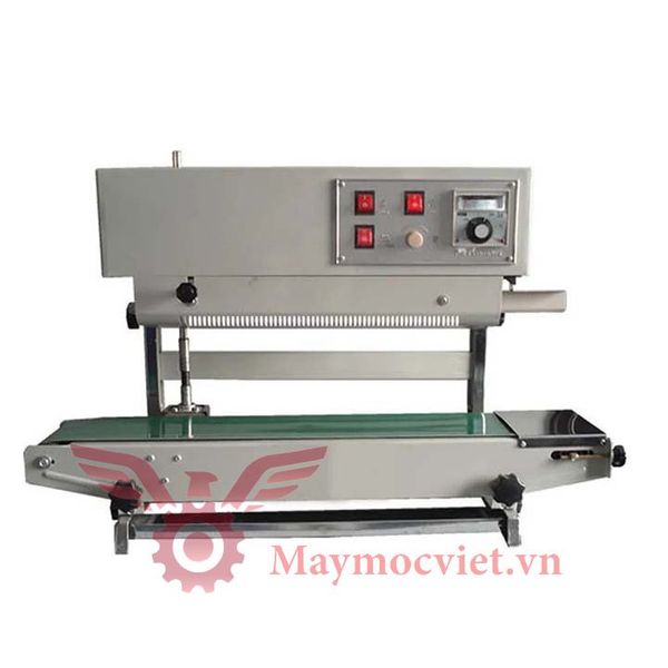 Máy Hàn Miệng Túi Liên Tục FR-900 Dạng Đứng có in date