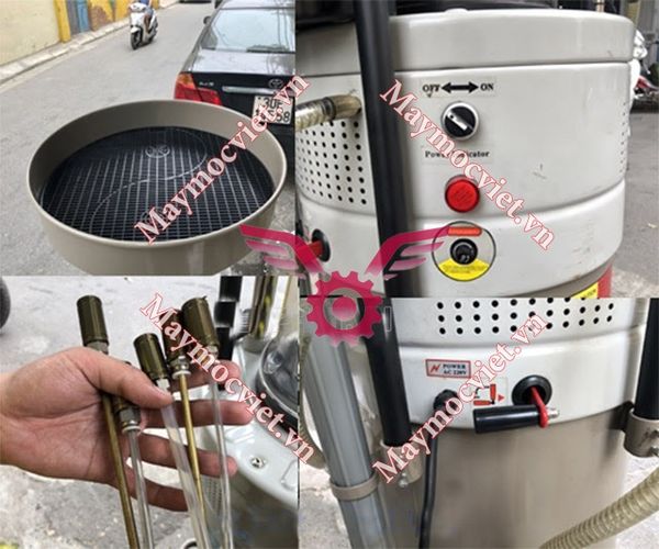 Máy hút dầu thải ô tô chạy điện HPMM HD-2390