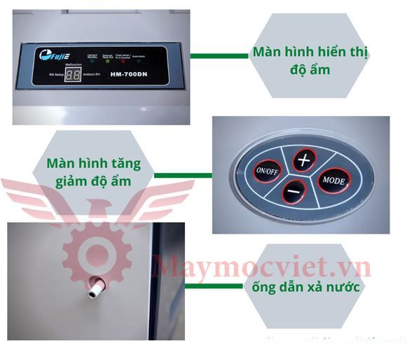 Máy hút ẩm công nghiệp FujiE HM700DN